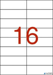 APLI Etikett, univerzális, 105x37 mm, APLI, 160 etikett/csomag (12922) - alter