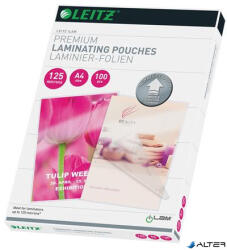 LEITZ Meleglamináló fólia, 125 mikron, A4, fényes, UDT technológiával, LEITZ "iLam (74810000) - alter