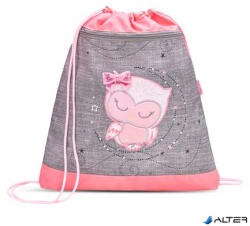 Belmil Tornazsák, BELMIL "Little Owl", szürke-rózsaszín, bagoly (336-91/278)