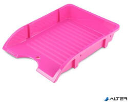 DONAU Irattálca, műanyag, törhetetlen, DONAU "Solid", rózsaszín (7455001PL-30) - alter