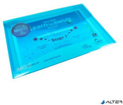 Rapesco Irattartó tasak, A4+, PP, patentos, RAPESCO "Eco", vegyes csillogó színek (0688) - alter