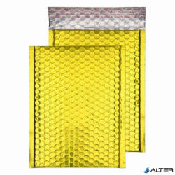 BLAKE Légpárnás tasak, C5+, 250x180 mm, BLAKE, csillogó arany (MBGOL250) - alter