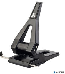 ICO Lyukasztó, nagyteljesítményű, kétlyukú, 65 lap, SAX "608", fekete (2101) - alter