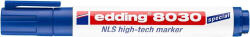 edding Alkoholos marker, 1, 5-3 mm, kúpos, EDDING "8030 NLS", kék (4-8030003)