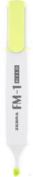 Zebra Szövegkiemelő, 3, 5 mm, ZEBRA "FM-1 Mild", sárga (55510) - alter