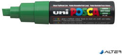 uni Dekormarker, 8 mm, vágott, UNI "Posca PC-8K", zöld (300475000)