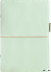 FILOFAX Kalendárium, gyűrűs, betétlapokkal, personal méret, FILOFAX, "Domino" Soft", pasztellzöld (FX-022579) - alter