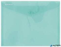 DONAU Irattartó tasak, A5, PP, patentos, DONAU, zöld (8547001PL-06) - alter