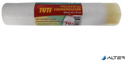 TUTI Szemeteszsák, zárószalagos, 70 l, 15 db, 64x70 cm, 14 , TUTI, fehér (PDP_342) - alter