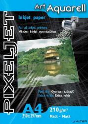 PIXELJET Tintasugaras fotópapír Art Aquarell, matt, 210g, A4 210x297 mm, 200 lap