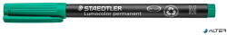 STAEDTLER Alkoholos marker, OHP, 1 mm, STAEDTLER 'Lumocolor® 317 M', zöld (317-5)