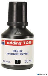 edding Utántöltő alkoholos markerhez, EDDING "T25", fekete (4-T25001) - alter
