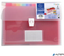 Exacompta Harmonikamappa, A4, PP, 13 rekeszes, EXACOMPTA (55298E) - alter