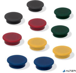 SIGEL Mágneskorong, 25 mm, 10 db/csomag, SIGEL, 5 különböző szín (MU197) - alter