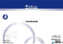 Victoria Paper Nyomtatvány, fuvarlevél, 50x3, A4, fekvő, VICTORIA PAPER "D. GÉPJ. 17", 10 tömb/csomag (D.GEPJ.17/V) - alter