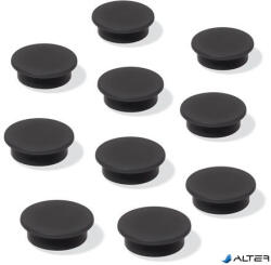 SIGEL Mágneskorong, 25 mm, 10 db/csomag, SIGEL, fekete (MU196) - alter