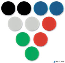 Nobo Mágneskorong, 20 mm, 8 db, NOBO kék (1901443) - alter