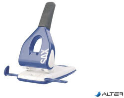 ICO Lyukasztó, nagyteljesítményű, kétlyukú, 65 lap, SAX "Design 618", kék (1477) - alter