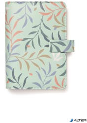 FILOFAX Kalendárium, gyűrűs, betétlapokkal, personal méret, FILOFAX 'Botanical', menta (FX-022648)