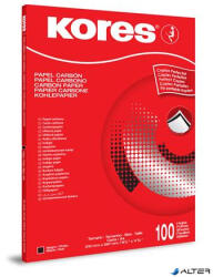 KORES Indigó, A4, gépi, KORES, 100 lap, fekete (78492) - alter