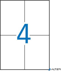 APLI Etikett, univerzális, 105x148 mm, APLI, 2000 etikett/csomag (01797) - alter