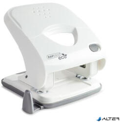 Rapesco Lyukasztó, kétlyukú, 40 lap, könnyített lyukasztás, antibakteriális, RAPESCO 'ECO X5', fehér (1526)