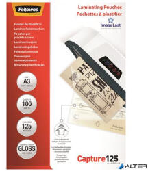 Fellowes Meleglamináló fólia, 125 mikron, A3, fényes, 100 db, FELLOWES (5307506) - alter