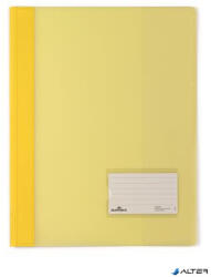 DURABLE Gyorsfűző, A4, extra erős, széles, DURABLE, sárga (268004) - alter