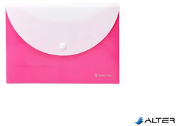 Panta Plast Irattartó tasak, A5, PP, patentos, két zsebes, PANTA PLAST, neon pink (0410-0088-13) - alter