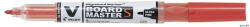 Pilot Táblamarker, 0, 8 mm, UF, kúpos, PILOT "V-Board Master S", piros (WBMA-VS-UF-R-BG)