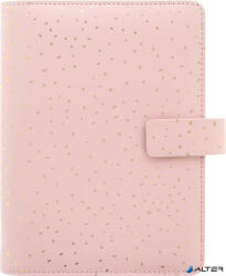 FILOFAX Kalendárium, gyűrűs, betétlapokkal, pocket méret, FILOFAX, "Confetti", rózsakvarc (FX-028725) - alter