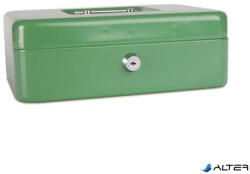 DONAU Pénzkazetta, 25x18x9 cm, DONAU, zöld (5233001PL-06) - alter