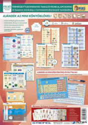 STIEFEL Tanulói munkalap csomag, 5 munkalap, 1 alátét, filc, STIEFEL "Természettudomány (TMCSOMAG6-U) - alter