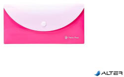 Panta Plast Irattartó tasak, 250x140 mm, PP, patentos, két zsebes, PANTA PLAST, neon pink (0410-0089-13) - alter