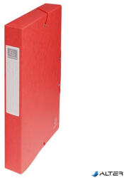 Exacompta Gumis mappa, karton, A4, 40 mm, EXACOMPTA, piros (50405E) - alter