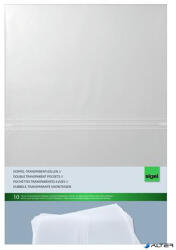 Sigel Étlaptartó betét, A4, SIGEL, áttetsző (SM180) - alter