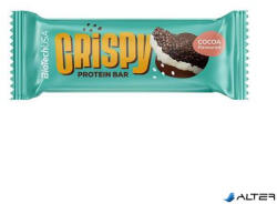 BioTechUSA Fehérjeszelet, gluténmentes, 40g, BIOTECH USA, "Crispy" kakaó (20028010100) - alter