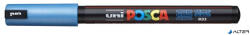 uni Dekormarker, 0, 7 mm, UNI "Posca PC-1MR", metálkék (289892000)