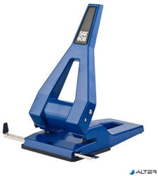 ICO Lyukasztó, nagyteljesítményű, kétlyukú, 65 lap, SAX "608", kék (2099)