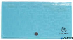 Exacompta Harmonikamappa, 260x140 mm, PP, 7 rekeszes, EXACOMPTA 'Pop'NCo', ciánkék (55399E)