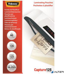 Fellowes Meleglamináló fólia, 125 mikron, A6, fényes, 100 db, FELLOWES (5307201) - alter