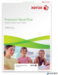 Xerox Etikett, lézernyomtatókhoz, A4, műanyag, kültéri, XEROX "Nevertear", átlátszó, 50 etikett/csomag (007R90523) - alter