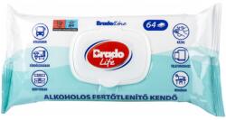 Bradoline alkoholos fertőtlenítő kendő 64db kupakos (051040511)