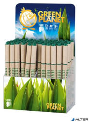 ICO Golyóstoll display, kupakos, papír tolltest, ICO "Green", kék (9010133002)