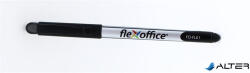 FlexOffice Tűfilc, 0, 3 mm, FLEXOFFICE 'FL01', fekete (FO-FL01BLACK)