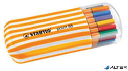STABILO Tűfilc készlet, 0, 4 mm, STABILO "Point 88 Zebrui", 20 különböző szín (8820-02) - alter