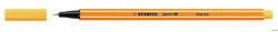 STABILO Tűfilc, 0, 4 mm, STABILO "Point 88", sárga (88/44)