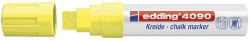 edding 4090 Krétamarker - Üvegre Író, Folyékony, 4-15 mm, Fluor Sárga