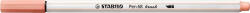 STABILO Ecsetirón, STABILO 'Pen 68 brush', púder (568/26)
