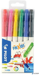 Pilot Filctoll készlet, 0, 39-0, 7 mm, törölhető, PILOT 'Frixion Colors', 6 különböző szín (SW-FC-S6)